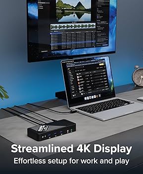 Amazon | Plugable USB-C ドッキングステーション 60W 充電機能